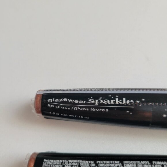 Avon Glazewear Sparkle Lip Gloss MOCHA LATTE G540 SEALED New Old Stock Lot of 2 - Picture 3 of 6